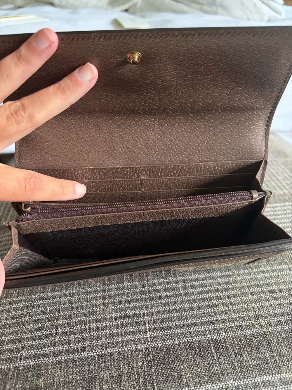 Gucci ophidia GG continental wallet